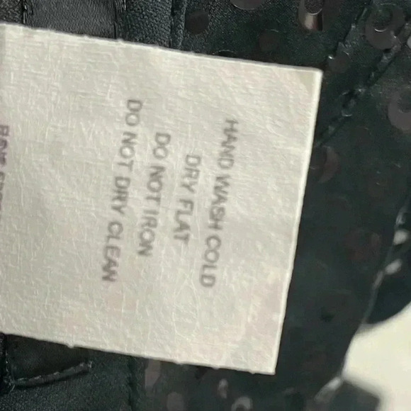 Vintage Y2K 2000s Cavaricci Black Sequin Bootcut Pants Size 5 Waist 28” - Picture 11 of 16